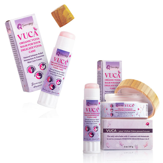 Vulva Balm (2 pcs Bundle: 2 + 0.5 + 0.5 oz); Vulva Cream; Vulva Moisturizer for Women; Yoni Cream for Vaginal Dryness Relief; Feminine Relief Care Balm; for external use only