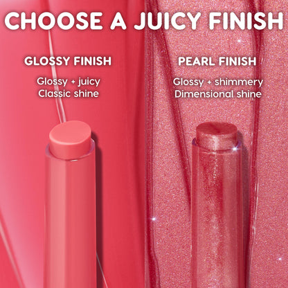 ColourPop So Juicy Plumping Lip Gloss Balm - Hydrating Lip Gloss & Balm with Peptides & Pearl Finish - Non-Sticky Formula - Visibly Plumps Lips & Delivers Buildable Color - Tini Time (0.07 oz)