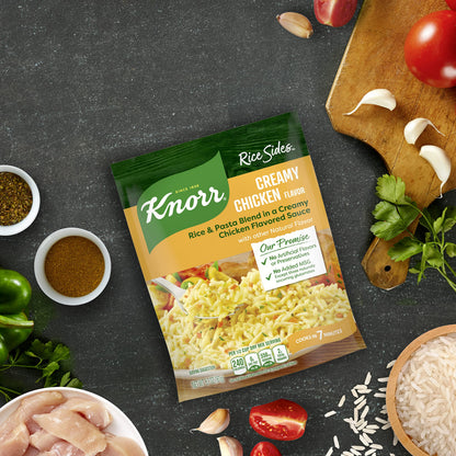 Knorr Rice Side Dish, Creamy Chicken, 5.7 oz (8-Count)