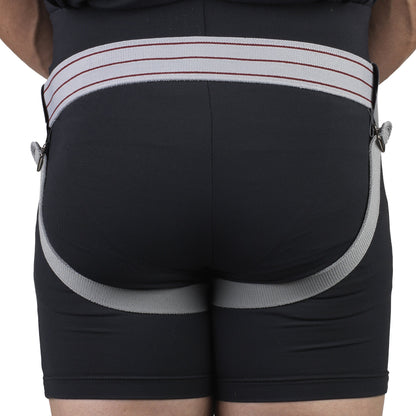 OTC Hernia Truss, Single or Double Herniation, Inguinal Scrotal Treatment, Medium
