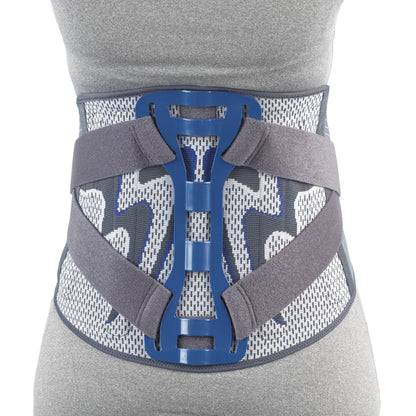 OTC Lumbosacral Back Splint, Theratex Spinal Maximum Support, Gray (Rigid Splint), X-Large
