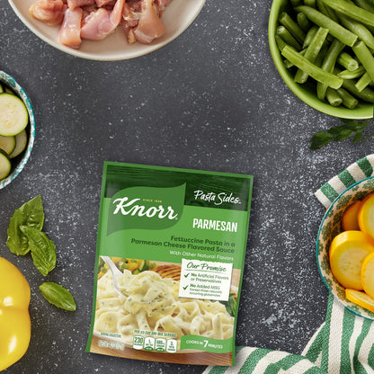 Knorr Pasta Sides Pasta Side Dish, Parmesan 4.3 Oz (Pack of 8)