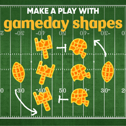 Velveeta Football Shapes & Cheese Macaroni and Cheese Dinner, 10 oz Box