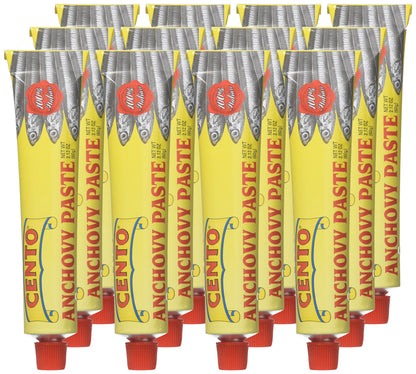 Cento Anchovy Paste 100% Italian, 2.12 Ounce (Pack of 12)