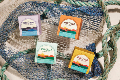 Ekone Premium Tinned Seafood Sampler (4 pack) Smoked Oysters and Mussels, Farm Raised, Smoked and Canned in Washington State