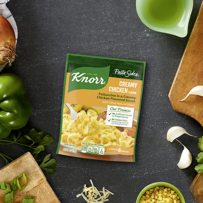 Knorr Pasta Side Dish, Creamy Chicken, 4.2 oz (Pack of 8)