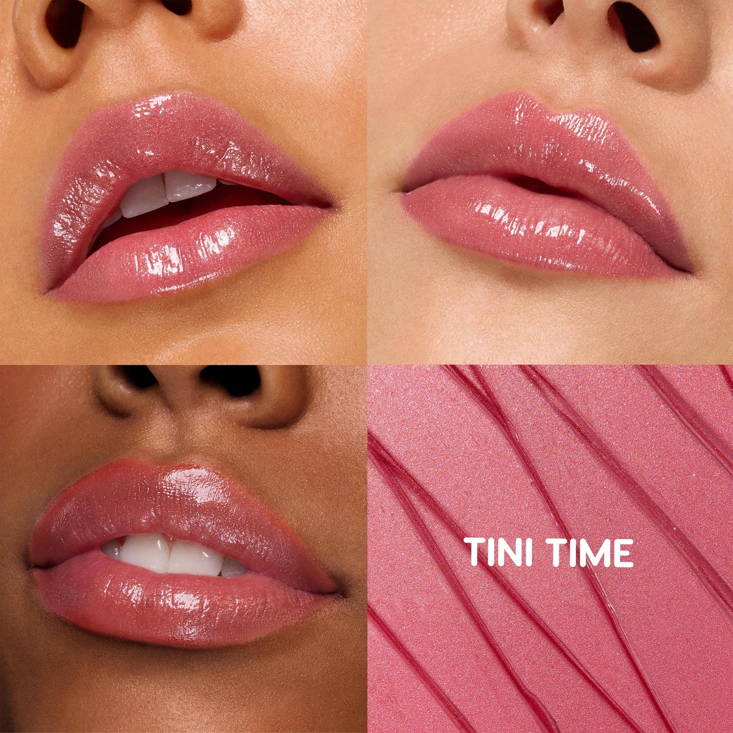 ColourPop So Juicy Plumping Lip Gloss Balm - Hydrating Lip Gloss & Balm with Peptides & Pearl Finish - Non-Sticky Formula - Visibly Plumps Lips & Delivers Buildable Color - Tini Time (0.07 oz)